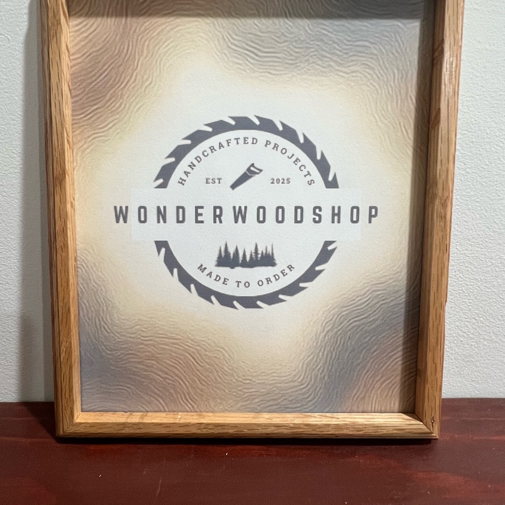 Handcrafted Minimalist Red Oak Picture Frames - Picture 2 of 7